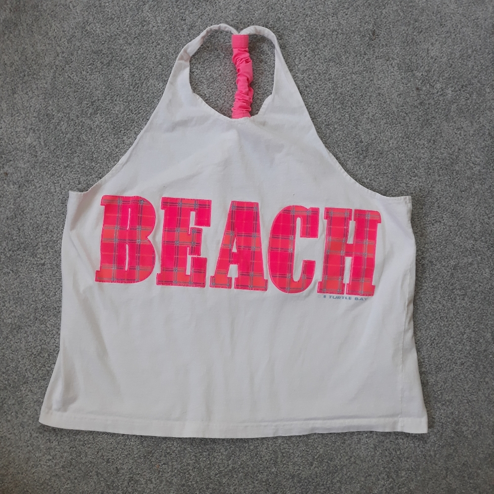 Vintage 80s 90s Beach Tank One Size